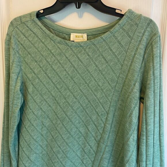 Anthropologie Maeve Tunic Sweater Mint Green Size Small - Picture 5 of 9